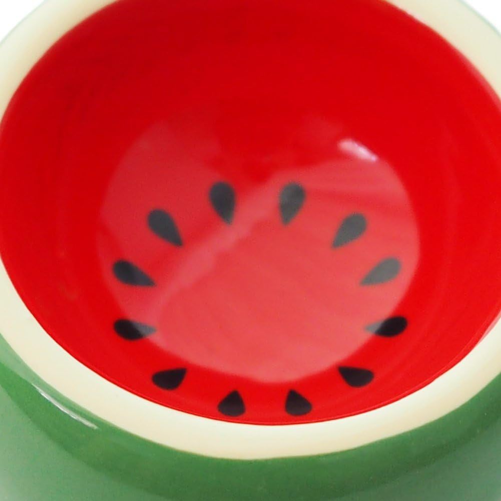Premium Ceramic Hamster Food Bowl - Non-Tip Design for Small Animals like Guinea Pigs, Gerbils, and Hedgehogs