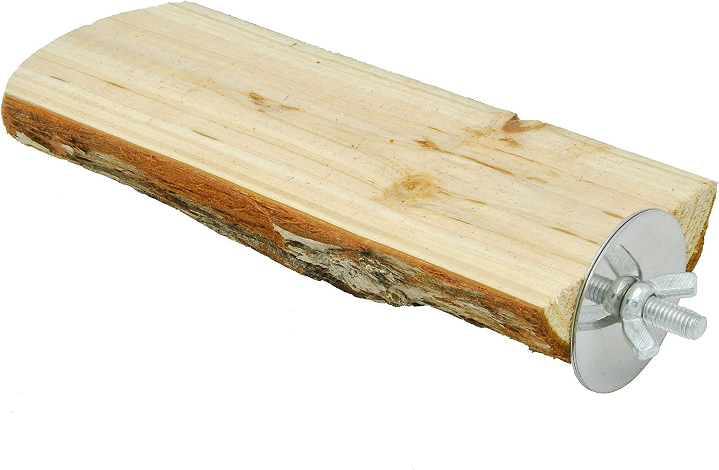 Parrot Cage Perch, Wooden Platform for Birds (1 Pack)