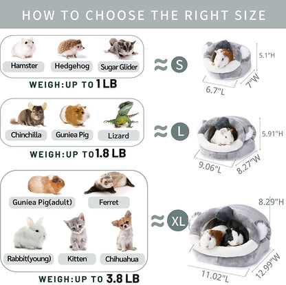 Cozy Hedgehog Home: Warm Supplies, Toys, and Sleeping Bag for Happy Pets